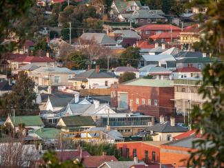 View of houses